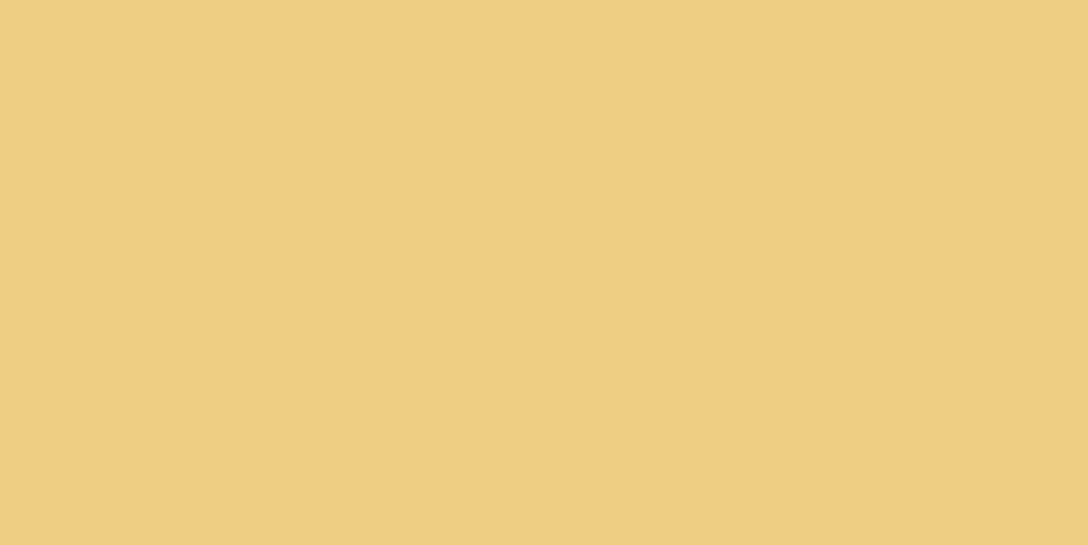 Solid light yellow background without patterns.